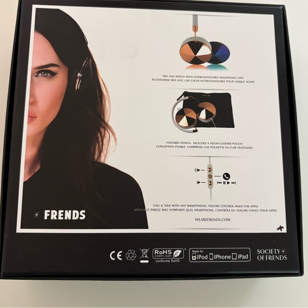 NWT FRENDS Taylor Wireless Headphones - Picture 6 of 9